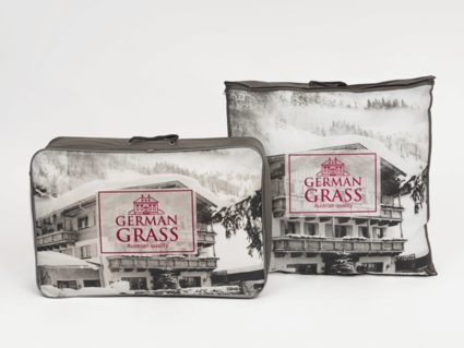 Одеяло German Grass Silk Down Grass теплое 200х220