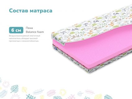 Матрас Димакс Дрёмушка Лайт х/б 60х195