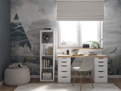 Стеллаж Гуд Лакк Фора 4Л белый