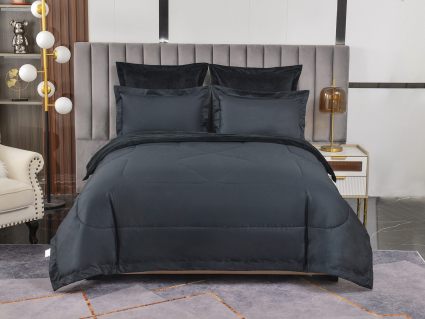 Комплект постельного белья Софи де Марко Энрике (черный) с одеялом 1,5-спальный