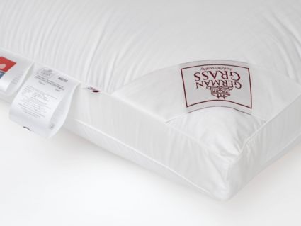 Подушка German Grass 3D Thermo Down Grass упругая с бортиком 50х90