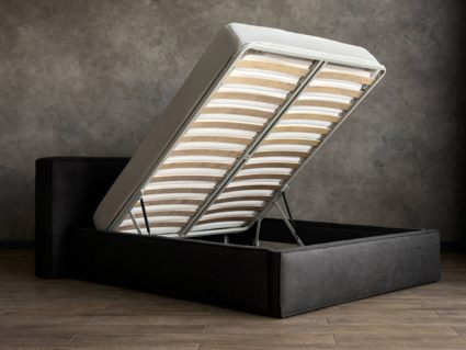 Кровать Сонум Europa Рогожка Мокко (с подъемным механизмом) 200х190