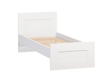 Кровать Гуд Лакк Сириус белая 80х200