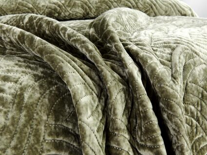 Покрывало Софи де Марко Деварта (олива) 160х220