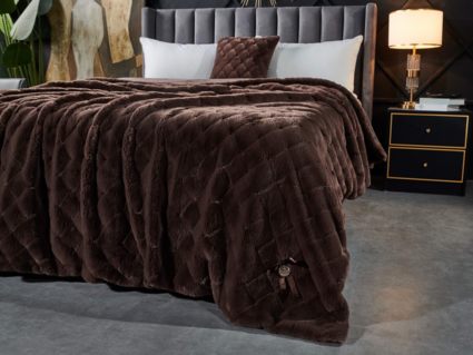 Покрывало Софи де Марко Бернард (шоколад) 160х220