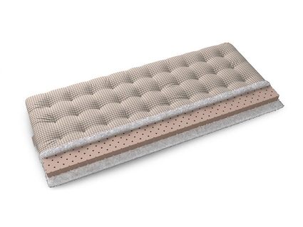 Футон Mr.Mattress Migi (бежевая клетка) 29