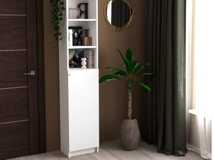 Гуд Лакк Дверь для стеллажа Варма Стэнд Дор 96 белая 2х39