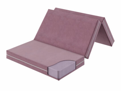 Футон DreamLine Eco (велюр бледно-розовый) 38