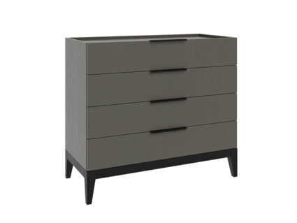 Комод Rivi Goodman (широкий) Серый графит/венге
