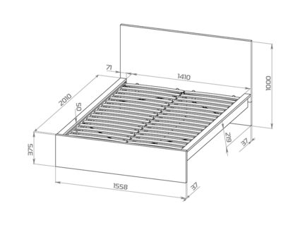 Кровать Гуд Лакк Варма Сэнг 160х200