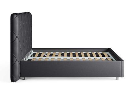 Кровать Сонум Manhattan Экокожа Коричневый (с подъемным механизмом)