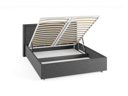 Кровать Сонум Bergamo Рогожка Мокко (с подъемным механизмом)