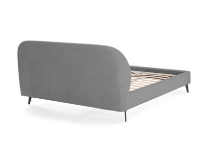 Кровать Сонум Katrin Рогожка Деним 180х190