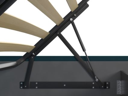 Кровать Lonax Кармела велюр Dolly-2 (с подъемным механизмом) 160х190