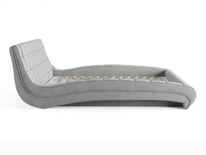 Кровать Сонум Milano Рогожка Мокко (с подъемным механизмом) 200х190