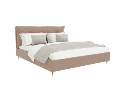 Кровать Beautyson Doris велюр Formula 225 бежевый 274