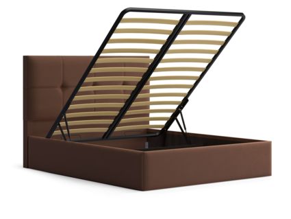 Кровать Lonax Алегра велюр Dolly-1 (с подъемным механизмом) 140х195