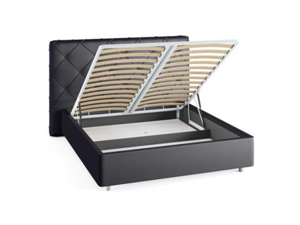 Кровать Сонум Manhattan Кашемир Латте (с подъемным механизмом) 180х200