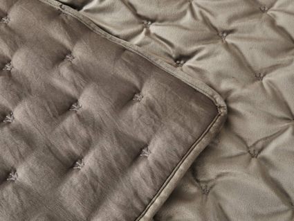 Покрывало Софи де Марко Лея (светло серое) 160х220