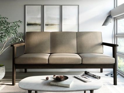 Диван Арско Лориан трехместный бежевый Длина 176 см