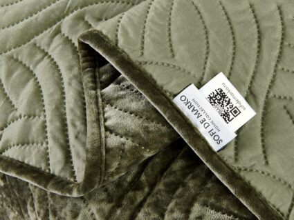 Покрывало Софи де Марко Деварта (олива) 160х220