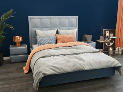 Кровать Димакс Испаньола с подъемным механизмом 90х200 экокожа Nitro Beige уцененная 90х200