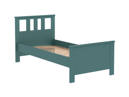 Кровать Гуд Лакк Сага темно-бирюзовая 160х200