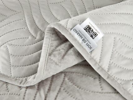 Покрывало Софи де Марко Деварта (светло серое) 160х220