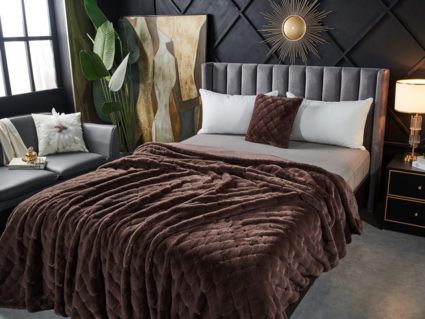 Покрывало Софи де Марко Бернард (шоколад) 160х220