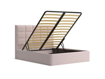 Кровать Lonax Адель велюр Dolly-1 (с подъемным механизмом) 120х195