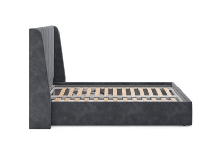 Кровать Сонум Samanta Рогожка Деним 180х190