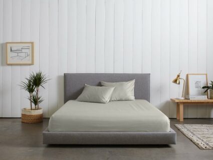 Простыня Primavelle из тенсель (серебро) 150х215