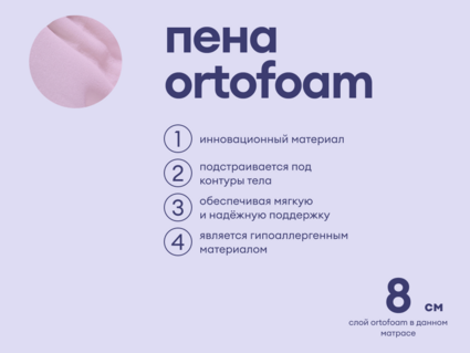 Матрас Базилик Бэби Хэппи 80х190