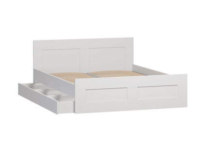 Кровать Гуд Лакк Сириус белая 80х200