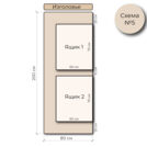 Кровать Mr.Mattress Site Box велюр Grey 180х190