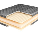 Матрас BeautyRoll Roll Foam Hard 14 Massage Double Lux 130х186