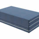 Футон DreamLine Classik (рогожка синяя) 140х190