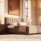 Тумба Rivi James (с двумя ящиками) Карамель 40х50