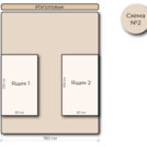 Кровать Mr.Mattress Site Box велюр Toffee 120х190