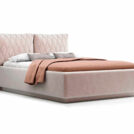 Кровать Nuvola Celeste Velutto 04 (с подъемным механизмом) 160х200